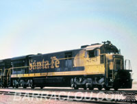 ATSF 8783 - U36C (Rebuilt as ATSF SF30C 9554, then retired by ATSF)