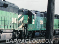 BN 1594 - GP7 (nee CBQ 238)