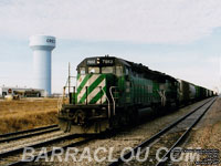 BN 7862 - SD40-2 (To BNSF 7862, then HLCX 7862)