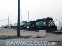 BN 8110 - SD40-2 (To BNSF 8110, then FURX 8110)