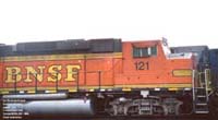 BNSF 121 - GP60M (nee ATSF 121)