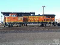 BNSF 501 - B40-8W (nee ATSF 501)