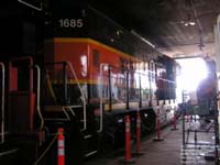 BNSF 1685 - GP9 (nee BNML 2 - That was the only BNSF unit assigned to BNSF Manitoba, Canada)