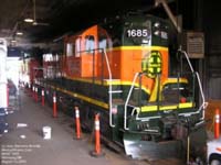 BNSF 1685 - GP9 (nee BNML 2 - That was the only BNSF unit assigned to BNSF Manitoba, Canada)