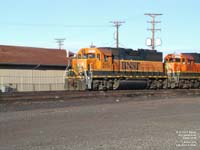 BNSF 2115 - GP38AC (ex-BN 2115, nee SLSF 638)