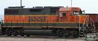 BNSF 2266 - GP38-2 (ex-BN 2266, nee SLSF 411)