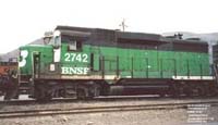 BNSF 2742 - GP39E (ex-BN 2752, exx-BN 2224, nee CB&Q 947)