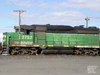 BNSF 2752 - GP39E (ex-BN 2762, exx-NS 2532, nee SOU 2532)