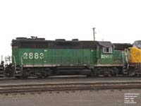 BNSF 2883 - GP39M (ex-BN 2883, exx-BN 2556, nee SLSF 706)