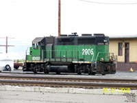 BNSF 2905 - GP39E (ex-BN 2905, exx-BN 2570, nee SLSF 720)