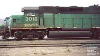 BNSF 3018 - GP40M (ex-BN 3519, exx-BN 3033, nee CB&Q 633)