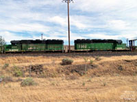 BNSF 3149 - GP50 (nee BN 3149) and BNSF 7802 - SD40-2 (ex-BN 7802, exx-CS 7802, nee CS 932)