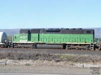 BNSF 6327 - SDP40 (To MNTX 6327, then MNTX 325 -- ex-BN 6399 , exx-BN 9855, nee GN 325)