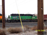 BNSF 6831 - SD40-2 (Re# BNSF 1856 -- nee BN 6831)