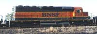 BNSF 7319 - SD40-2 (Re# BNSF 6979, then WAMX 4159 -- nee CN 5007)