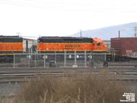 BNSF 8167 - SD40-2 (Re# BNSF 8091, then BNSF 1794 -- nee BN 8167)