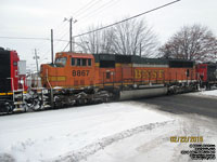 BNSF 8867 - SD70MAC