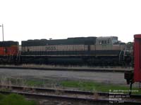 BN 9555 - SD70MAC