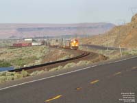 BNSF Railway near Roosevelt,WA