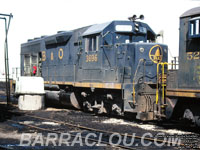 B & O 3696 - GP40 (To CSXT 6512, then TM 1174, then FURX 1174, then LSRC 1174)