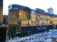 B & O 5628 - GP7 (To GEXR 700 - nee BO 743)