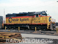 B & O 7438 - SD35 (To IC 2038, then NREX 2038, then IAIS 2038)