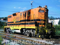 BPRR 203 - GP9 (ex-BO 6043, nee CO 6043)