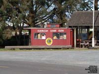 Unidentified caboose in Garibaldi,OR