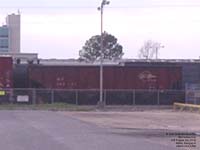 Union Pacific Railroad (Missouri Pacific / Mopac) hopper (on KCS)