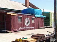 Northern Pacific Railway (NP) wooden caboose 