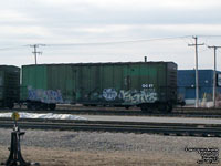 Quebec-Gatineau Railway - QGRY 80105 (ex-CP 80105 - Newsprint service) - A405