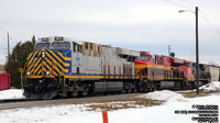 CN 3978 - ES44AC , KCS 5023 - ET44AC-T4 and CN 2522 - Dash-9