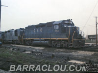 C & O 3913 - GP39 (To CSXT 4293) and 5976 - GP7