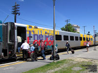 VIA 3357 (3300-serie LRC coach: 72 seats)