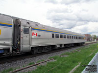 Via Rail 4108 (4100-serie Stainless steel coach: 74 seats) (ex-AMTK 4429, exx-SP 2232, exxx-T&NO 444, nee SP 2371)