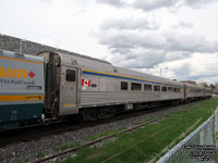 Via Rail 4119 (4100-serie Stainless steel coach: 74 seats) (ex-RailSea Cruises 6007, exx-E&JS 6007, exxx-AMTK 6007, exxxx-AMTK 4830, exxxxx-SCL 5101, exxxxxx-ACL 271, nee C&O 1600)