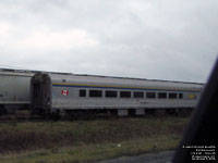 Via Rail 4121 (4100-serie Stainless steel coach: 74 seats) (ex-PPCX 6028, exx-S.L. Feilhauer 6028, exxx-AMTK 6028, exxxx-AMTK 5217, nee RF&P 851)