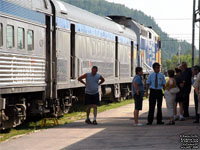 Via Rail baggage car