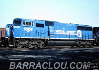 CR 5509 - SD60M (To CSXT 8760)