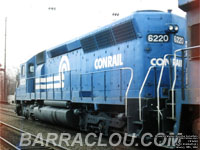 CR 6220 - SD45 (ex-PC 6220, nee PRR 6220 - To CNW 6543, then IMRL/MRL 374)