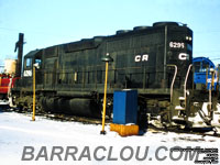 CR 6296 - SD40 (ex-PC 6043, nee PRR 6043 - To NS 3439)