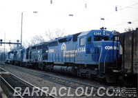 CR 6344 - SD40 (ex-PC 6091, nee PRR 6091 - To HLCX 6086)