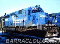 CR 6431 - SD40-2 (To CSXT 8828)