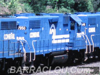 CR 7950 - GP38-2 (To EMDX 750, then LLPX 2306 - Nee PC 7950)