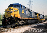 CSXT 380 - AC4400CW and CSXT 497 - AC4400CW