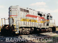 CSXT 1701 - GP16 (To INRD 1701 -- ex-SBD 4601, ex-CRR 4601, Nee CRR)