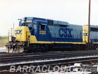 CSXT 2320 - Slug (ex-CSXT 4097, nee C&O GP30 3007) Road Slug Mate to CSXT 6491