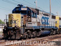 CSXT 2689 - GP38-2 (ex-SBD 6038, nee L&N 6038)