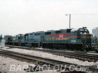 CSXT 2708 - GP38-2 (ex-SBD 6057, nee SCL 6057)