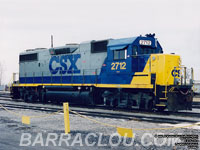 CSXT 2712 - GP38-2 (ex-SBD 6051, nee SCL 6051)